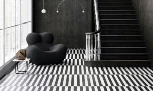 How can placing protective pads under gym or exercise equipment save floors from dents