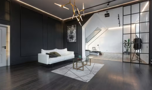 How can planning a small “no-shoes zone” near the door help keep bedroom floors cleaner