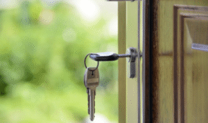 How can teaching kids never to share gate or door codes with friends protect home security