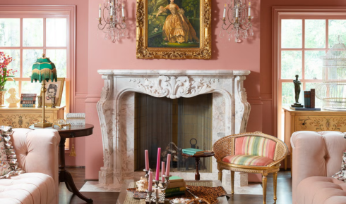 Why is it smart to keep a small, sealed container of touch-up paint for high-traffic areas